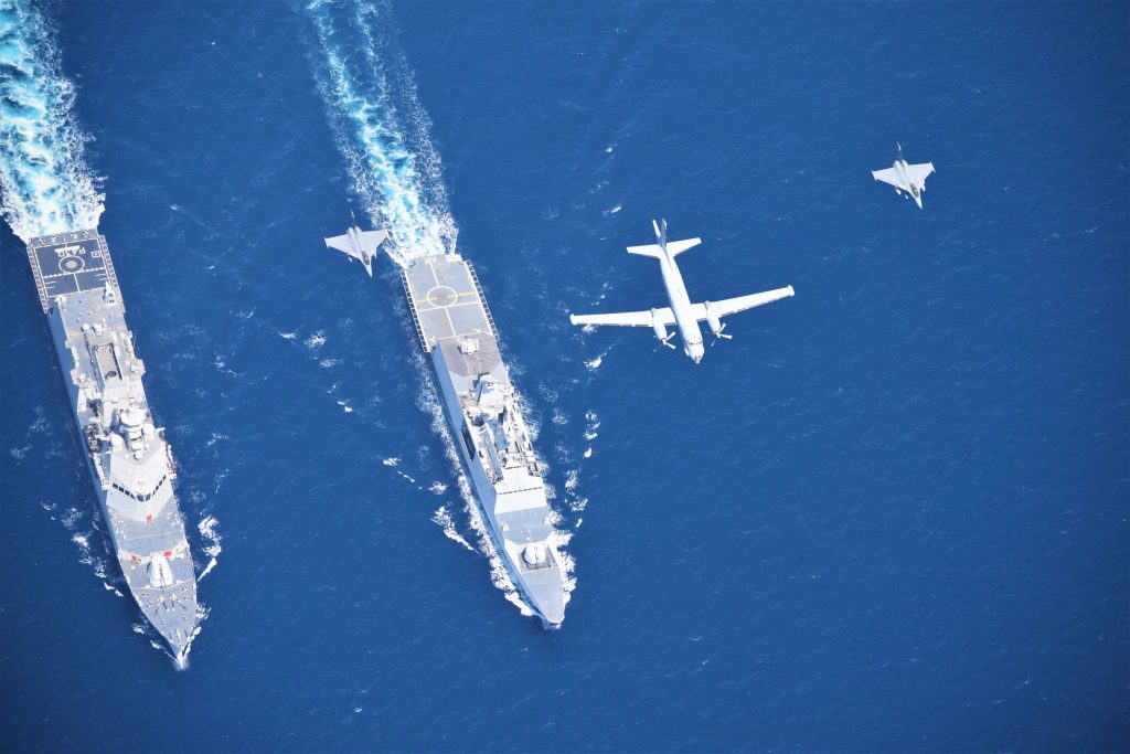 Joint coorination with EMASoH_AGENOR Ships in Indian Ocean