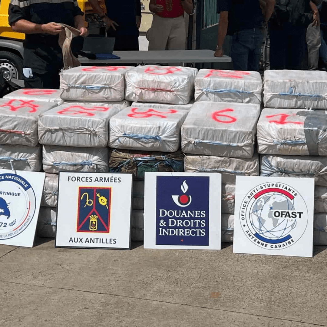 French navy frigate seizes 1.3 tons of cocaine near Martinique in major ...